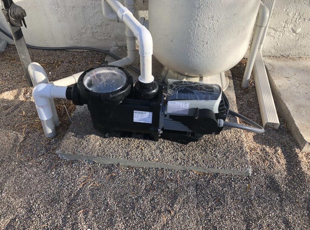 new energy efficient variable speed swimming pool pump