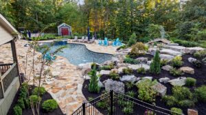 Custom Pool & Outdoor Kitchen Portfolio Natural Oasis Project Custom Pool