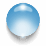 Perfect water droplet