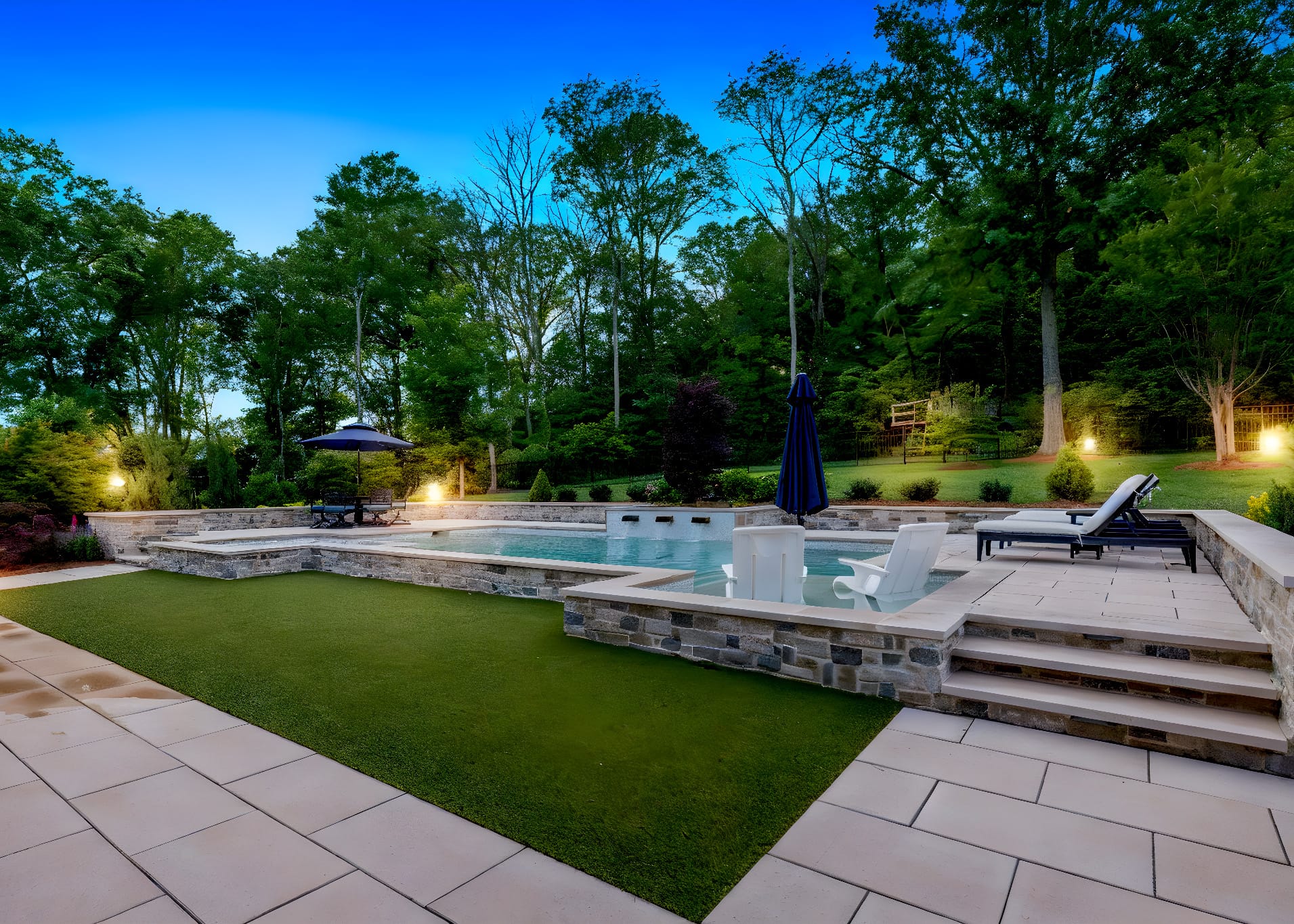 Custom Swimming Pool Design and Construction backyard pool
